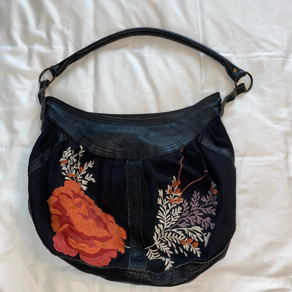Vintage Anthropologie Hobo Bag